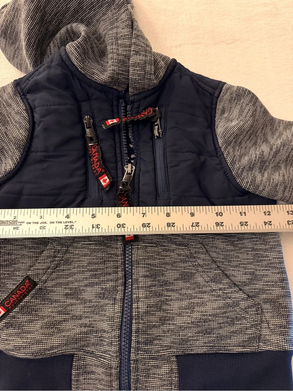Toddlers Canada Weather Hooded Zip Jacket - size 4T
